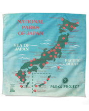 Load image into Gallery viewer, PARKS PROJECT Japan Map Bandana｜22SS-014

