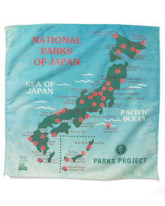 PARKS PROJECT Japan Map Bandana｜22SS-014
