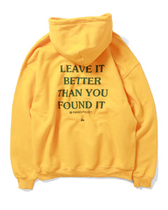 PARKS PROJECT Leave it better Hoodie ｜22SS-012