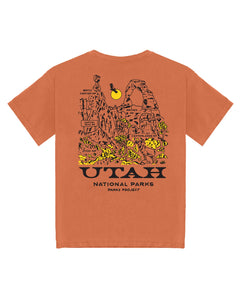 PARKS PROJECT  National Parks of Utah Vintage Tee ｜ AP002011
