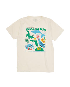 PARKS PROJECT National Parks of Florida Organic Cotton Tee｜AP001014