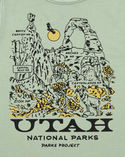 Load image into Gallery viewer, PARKS PROJECT    National Parks of Utah Vintage Tank｜   AP103005

