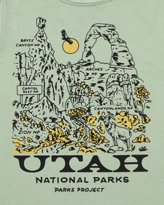 PARKS PROJECT    National Parks of Utah Vintage Tank｜   AP103005