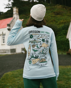 PARKS PROJECT Oregon State Parks Cenntential Long Sleeve Tee ｜OR002001