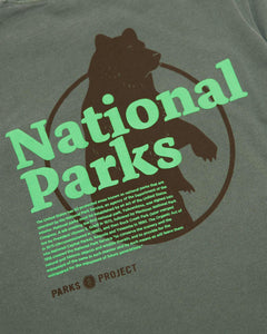 PARKS PROJECT Our National Parks Puff Print Pocket Tee｜ AP001010