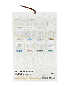 Protect Our National Parks 2020 Embossed Wall Calendar PPCAL03