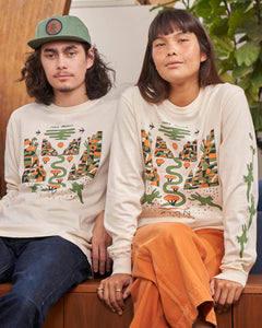 PARKS PROJECT Zion Lizards Long sleeve Tee ｜ ZN002002
